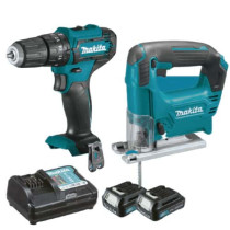 Bộ Máy Khoan Và Cưa Lọng dùng Pin 12V Max Makita CLX230X1 Bộ Máy Khoan Và Cưa Lọng dùng Pin 12V Max Makita CLX230X1